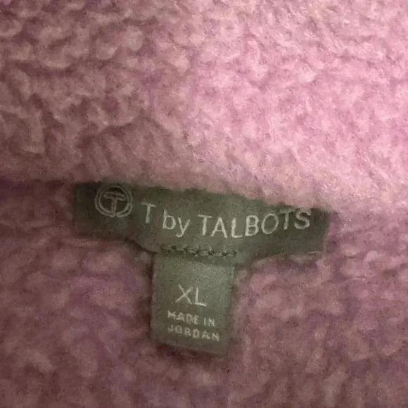 T by Talbots fleece jacket.  Smoke free home. Excellent condition. - Picture 3 of 5